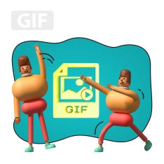 Gif-анимация - КИБЕРшкола программирования для детей, компьютерные курсы для школьников, начинающих и подростков - KIBERone г. Белоглинка