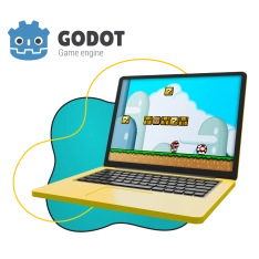 Godot. Основа создания легендарных игр - КИБЕРшкола программирования для детей, компьютерные курсы для школьников, начинающих и подростков - KIBERone г. Белоглинка