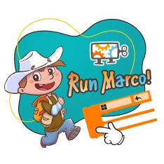 Квест – кодинг Run Marco! Учимся думать, как разработчик - КИБЕРшкола программирования для детей, компьютерные курсы для школьников, начинающих и подростков - KIBERone г. Белоглинка