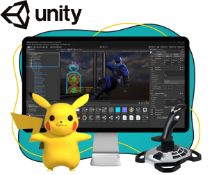 Мир трехмерных игр на Unity 3D - КИБЕРшкола программирования для детей, компьютерные курсы для школьников, начинающих и подростков - KIBERone г. Белоглинка